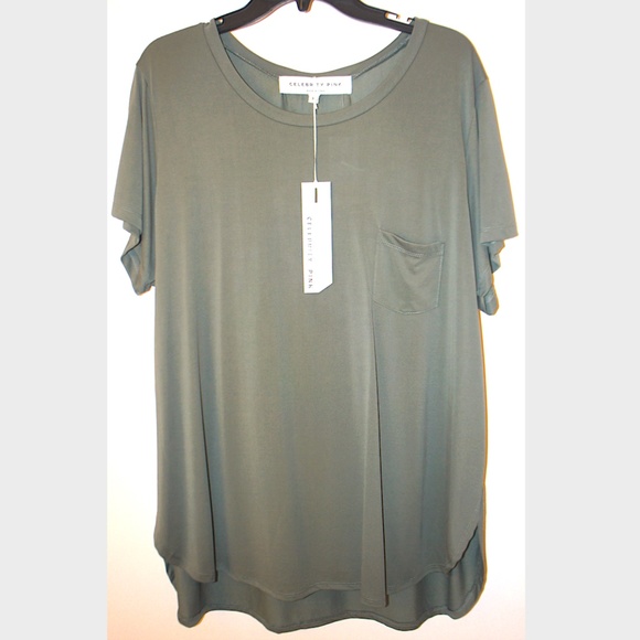 Celebrity Pink Trendy Plus Size Green Gable - Picture 5 of 6